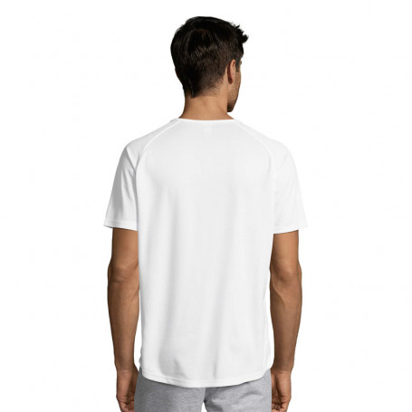 T-shirt sport homme publicitaire respirant et absorbant