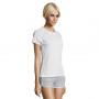 Tee shirt respirant Sporty Women blanc