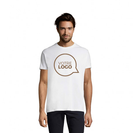 Tee shirt Imperial blanc grandes tailles