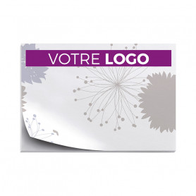 Notes adhésives rectangulaires 100 feuilles Everly