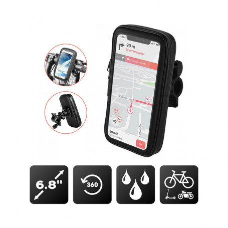 Support téléphone waterproof pour vélo/moto/trottinette - Akashi