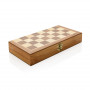 Votre cadeau : le jeu d'échecs pliable en bois
