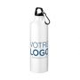 Bouteille 750ml en acier recyclé avec mousqueton PACIFIC R