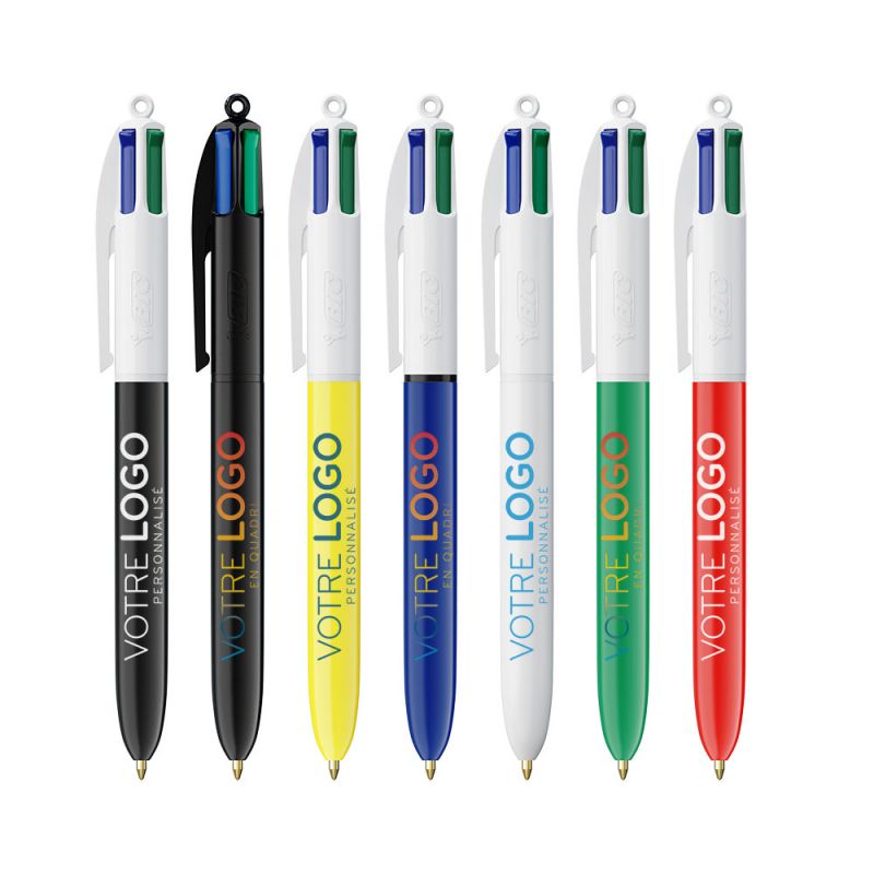 Exprimez votre style avec notre stylo Bic 4 couleurs made in France  personnalisable à Lyon, Marseille et Aix-en-Provence ! - Cali Advise - Cali  advise