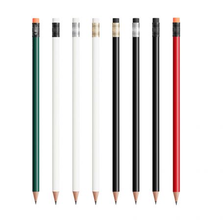 Crayon en résine personnalisé, 52,7% recyclé, Bic Classic Ecolutions avec gomme