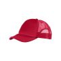 Casquette 5 panneaux en polyester respirant TRUCKER