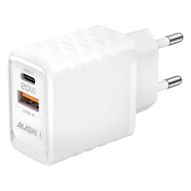 Chargeur universel USB-C 20W AKASHI Kakushin