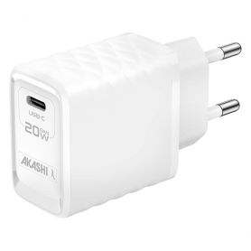 Chargeur USB-C charge rapide 20W AKASHI Shinchaku