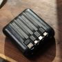 Powerbank personnalisée 10 000 mAh avec câbles intégrés - Heiho